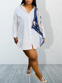 Beautiedoll Daped Shirt Dress