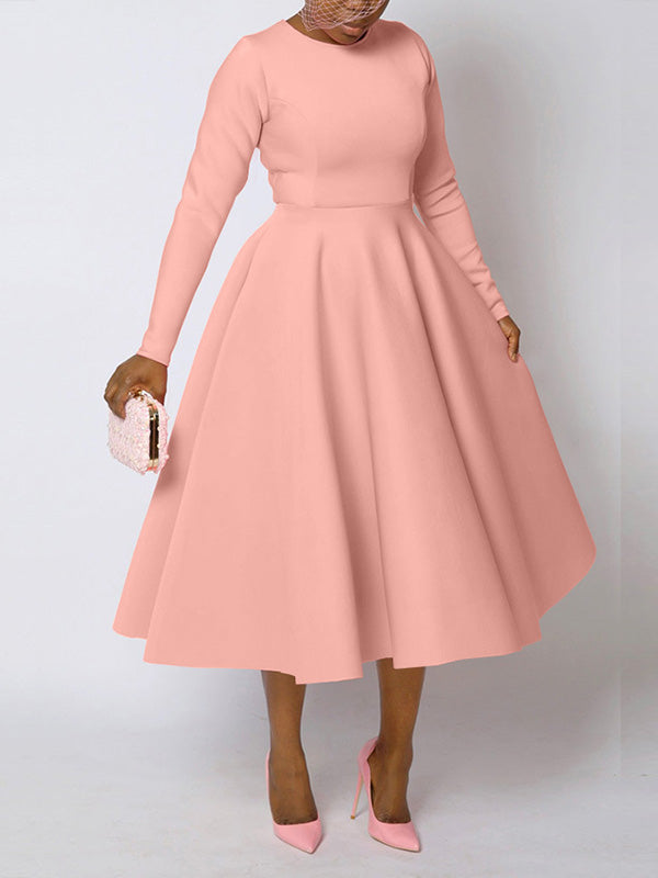 Long Sleeve Midi Dress