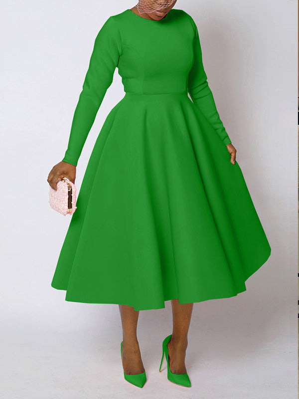 Long Sleeve Midi Dress