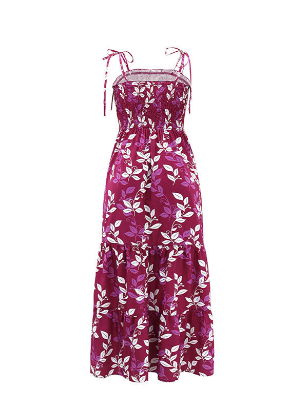 Printed Cami Maxi Dress