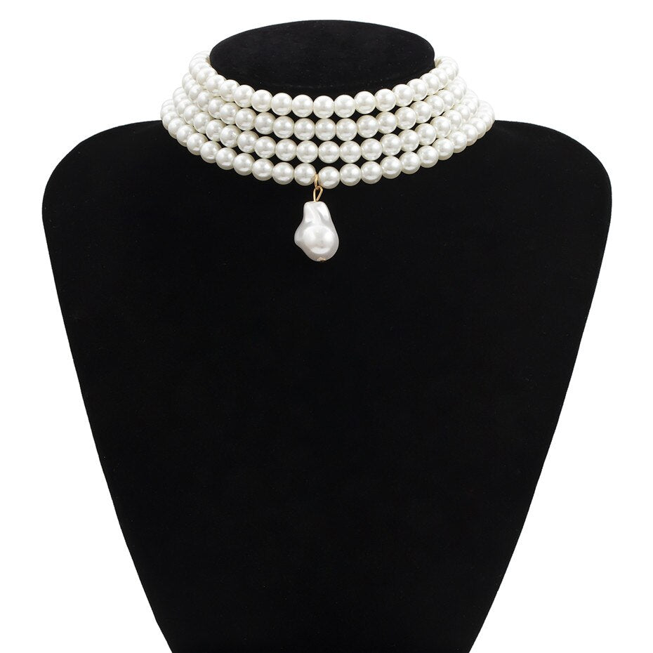 Victoria Pearl Choker