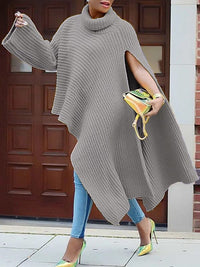 Beautiedoll Knit Turtleneck Tunic Top