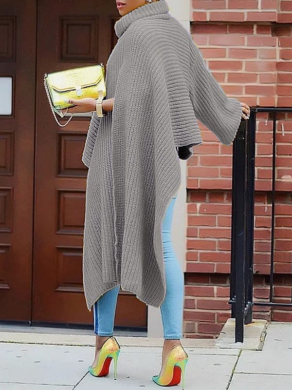 Beautiedoll Knit Turtleneck Tunic Top