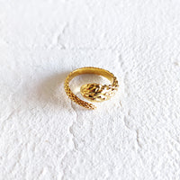 Snake Textured Ring