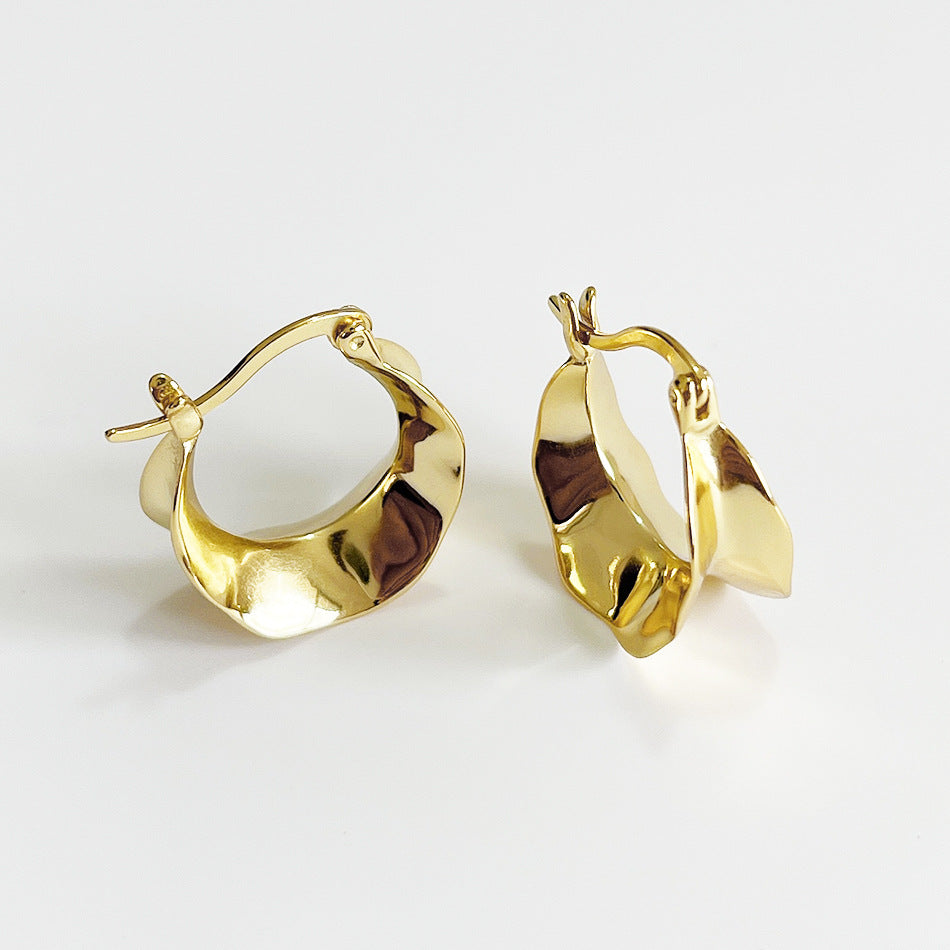 Chunky Hoops Earrings